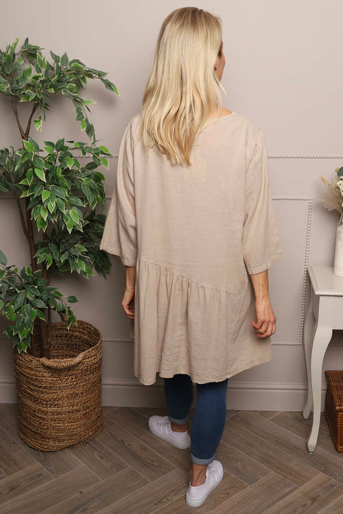 Lanton Linen Tunic Camel - Image 4