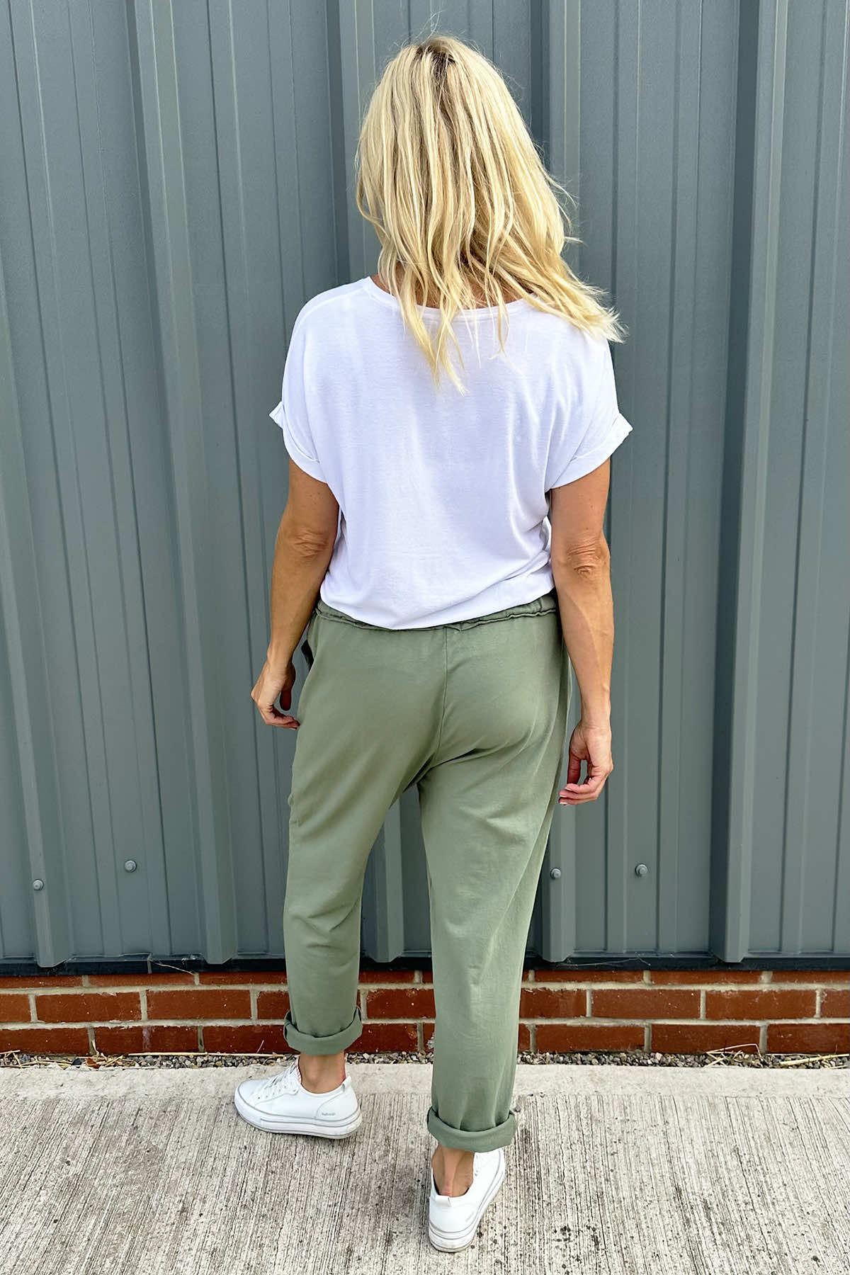 Didcot Jersey Pants Light Khaki