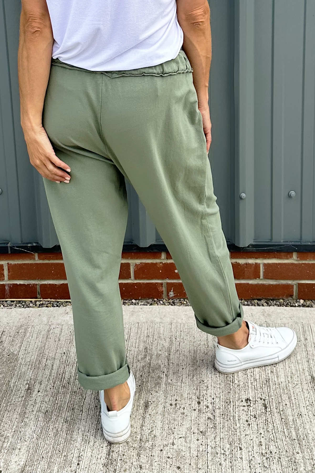 Didcot Jersey Pants Light Khaki