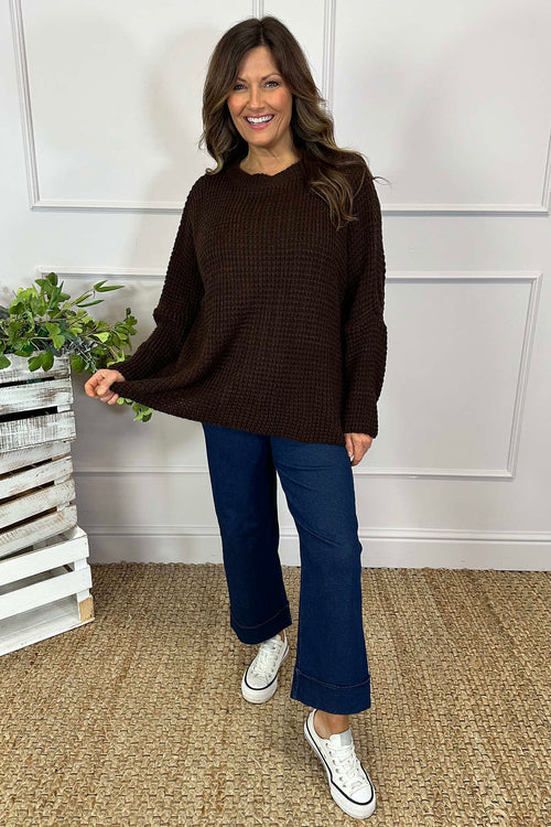 Maria Knitted Jumper Cocoa