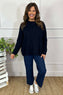 Maria Knitted Jumper Navy