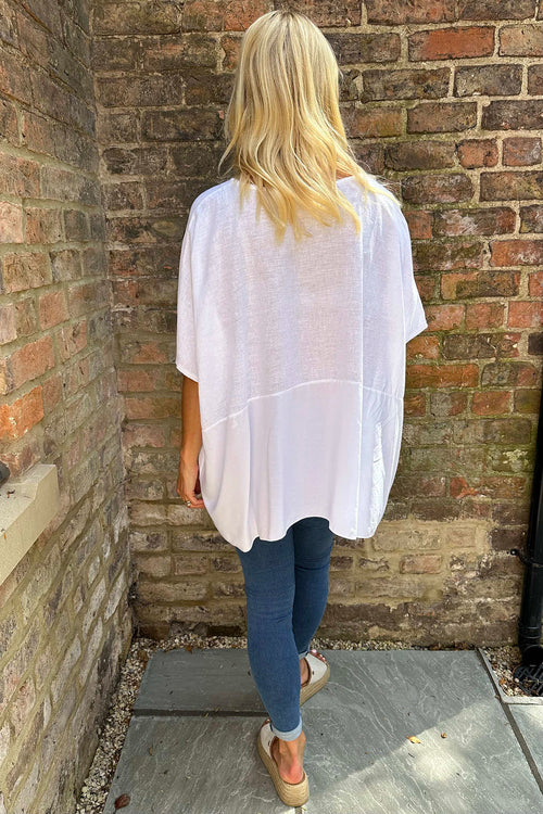 Ashleigh Necklace Top White - Image 4