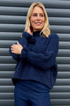 Marissa Boucle Jumper Navy