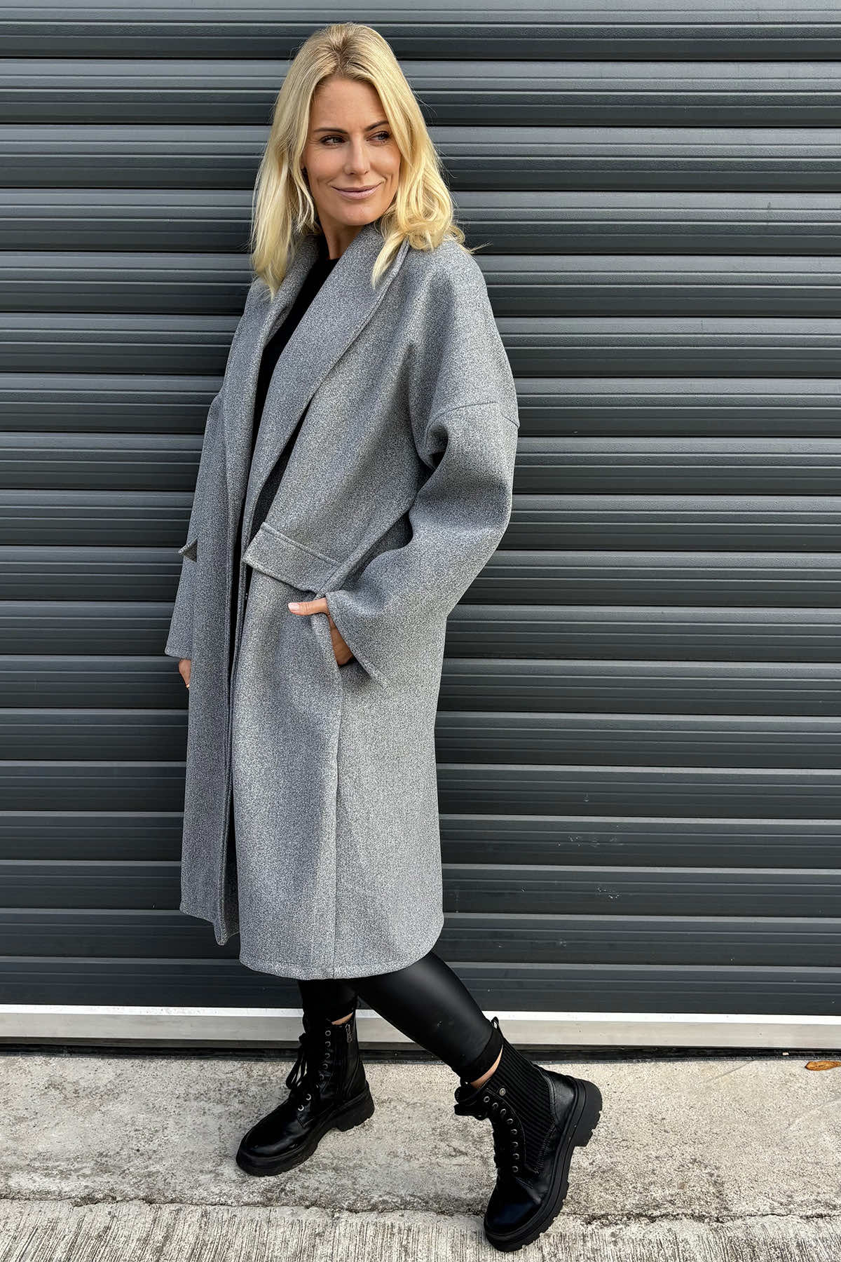 Helen Coat Grey