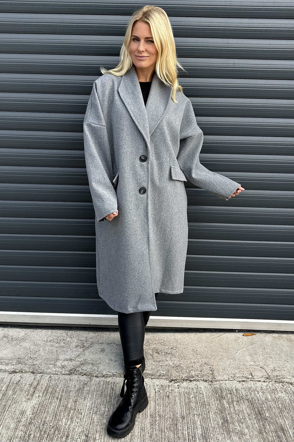 Helen Coat Grey