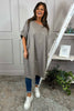Deborah Linen Dress Mocha