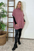 Mairead Polo Neck Jumper Grape