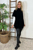 Mairead Polo Neck Jumper Black