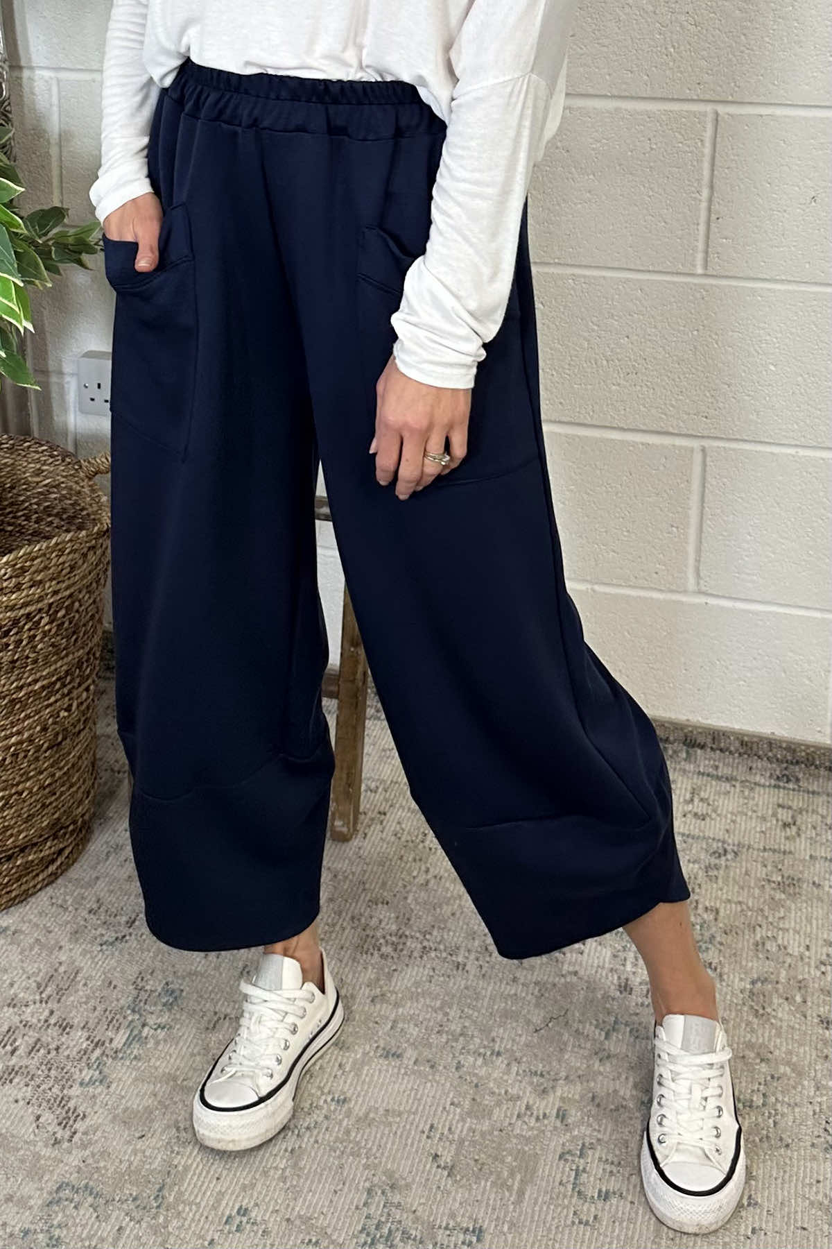 Judith Pocket Trousers Navy