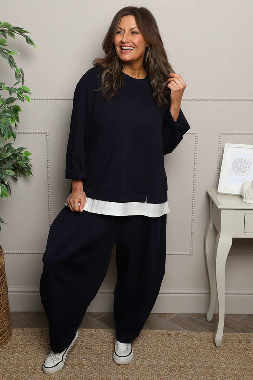 Stacey Top Navy - Image 6