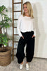 Judith Pocket Trousers Black