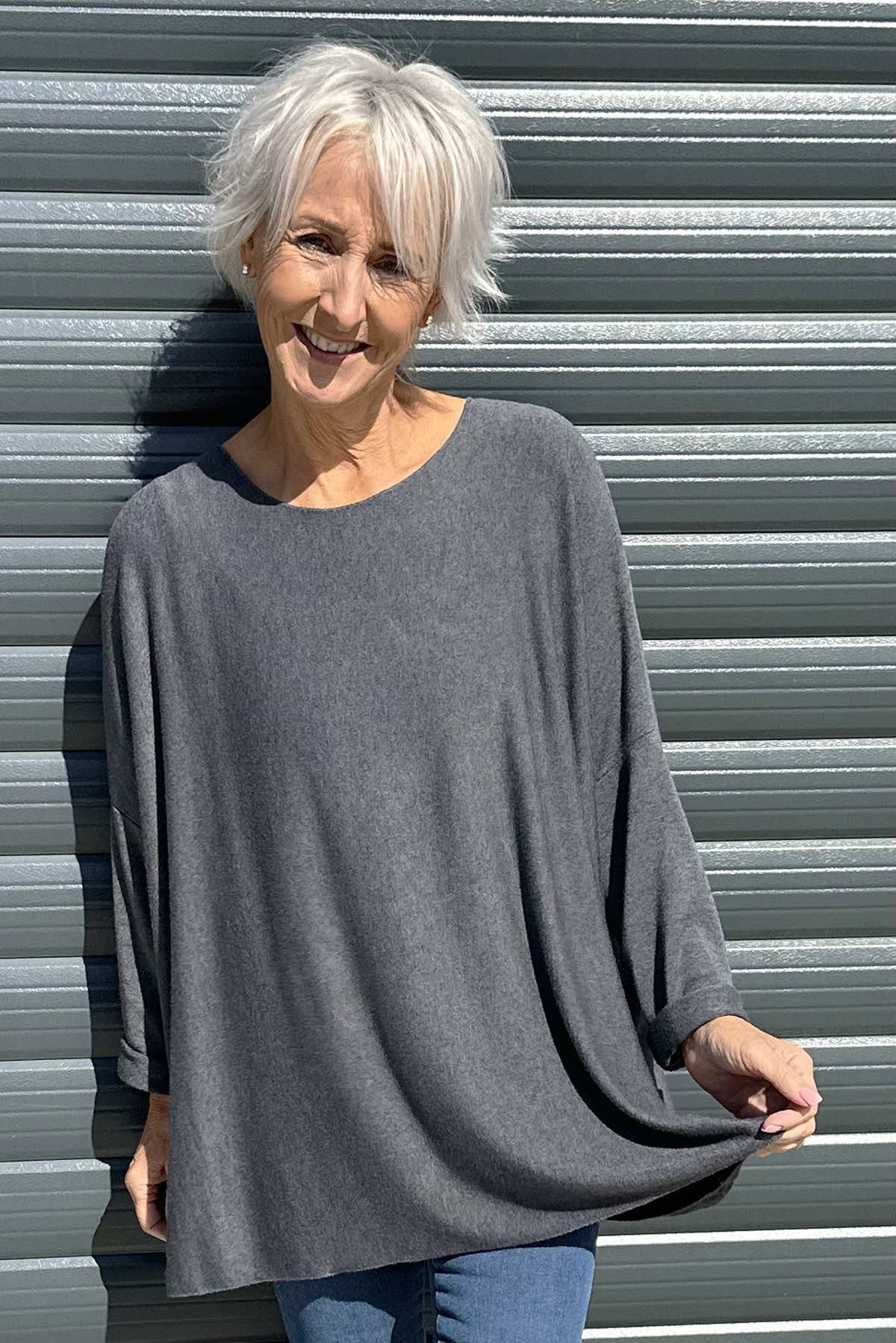 Lillian Jumper Mid Grey