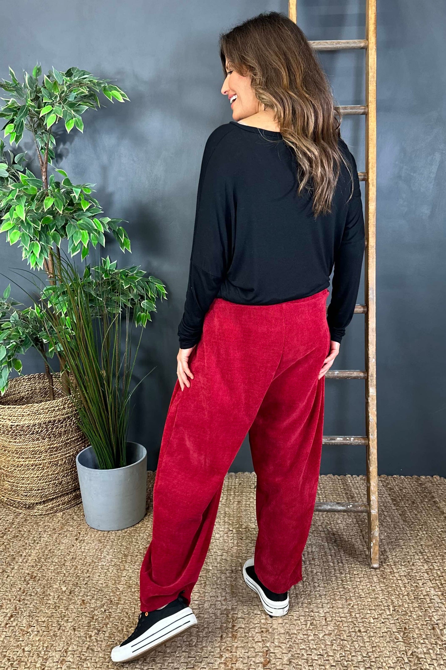 Greta Trousers Red