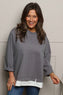 Stacey Top Mid Grey