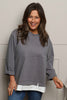 Stacey Top Mid Grey