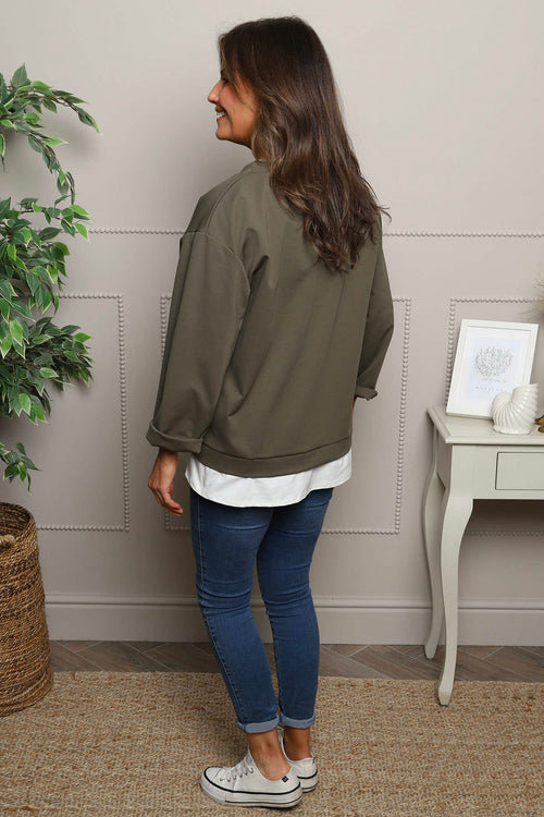 Stacey Top Khaki - Image 5