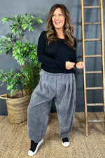 Greta Trousers Mid Grey Mid Grey - Greta Trousers Mid Grey