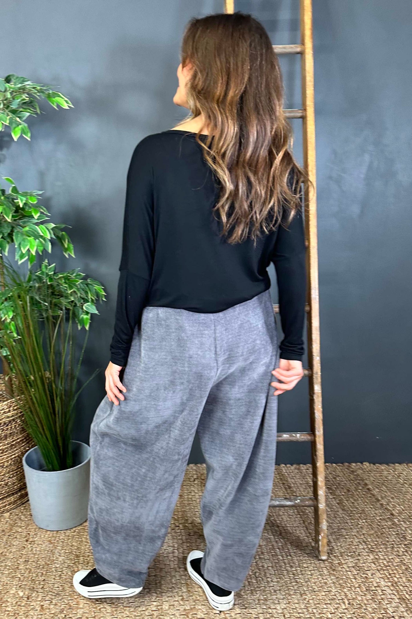 Greta Trousers Mid Grey