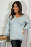 Harper Knitted Jumper Grey