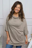 Raleigh Cowl Cotton Top Mocha
