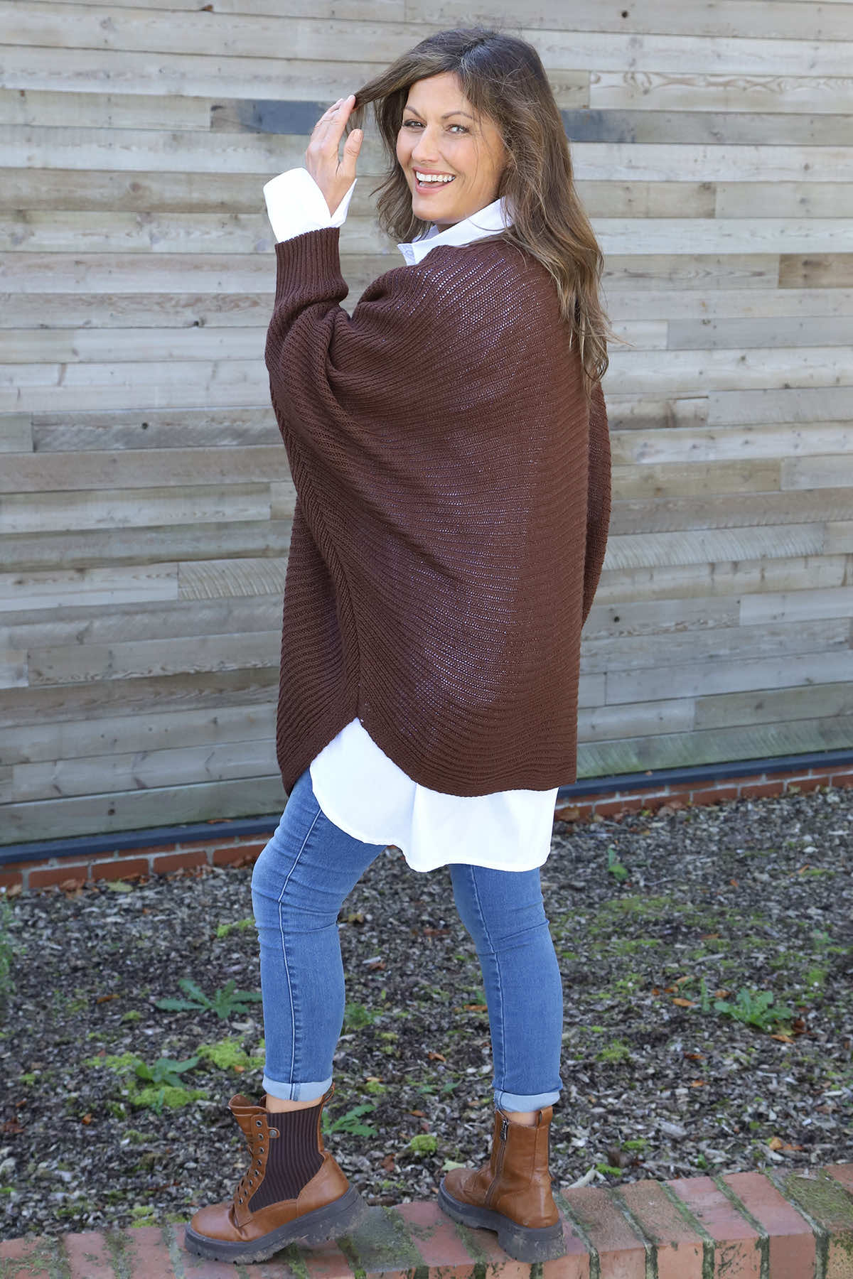 Lauren Knitted Jumper Cocoa
