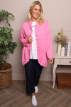 Gatwick Jersey Jacket Fuchsia