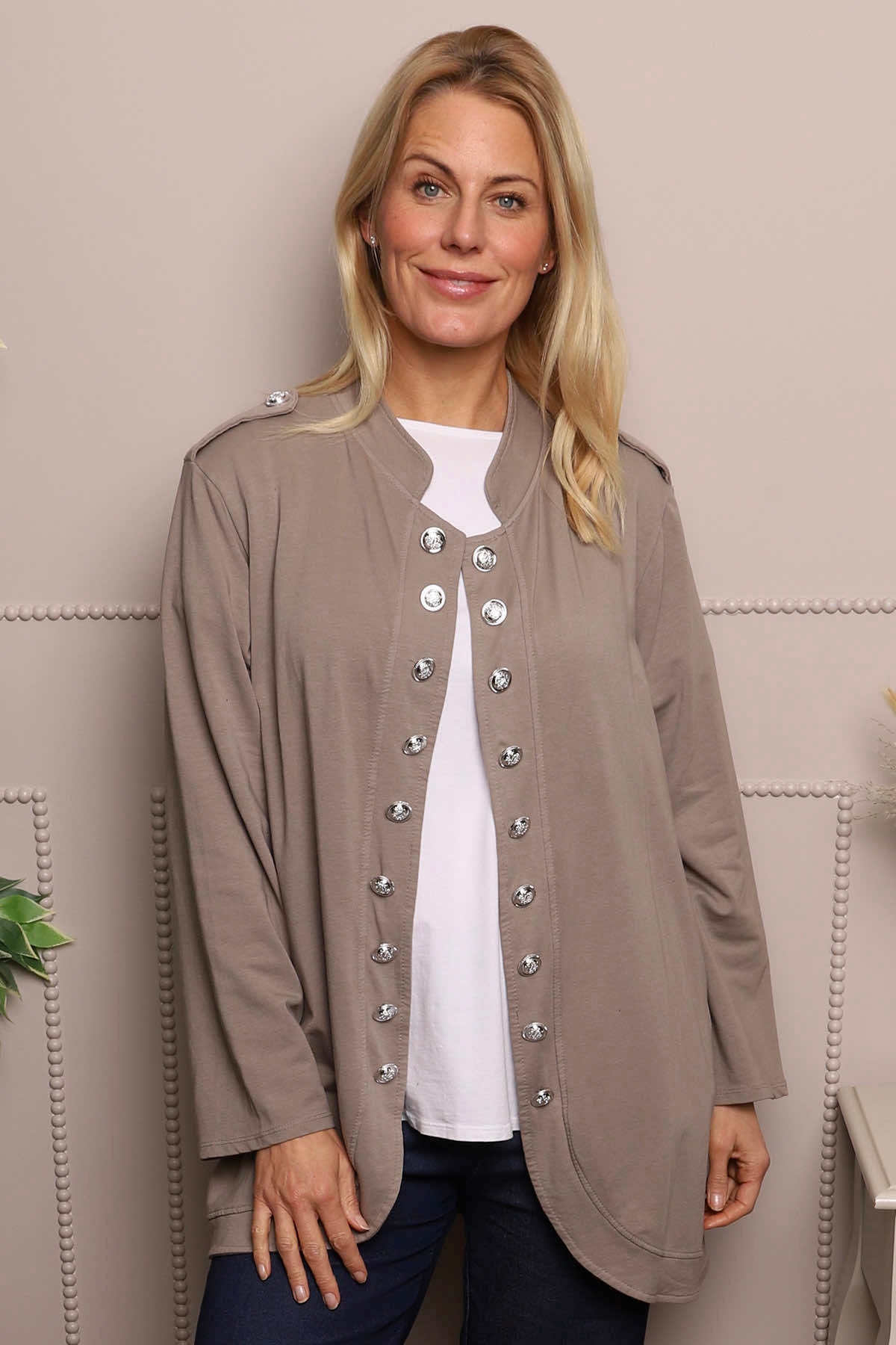 Gatwick Jersey Jacket Mocha