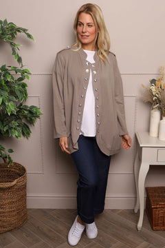 Gatwick Jersey Jacket Mocha