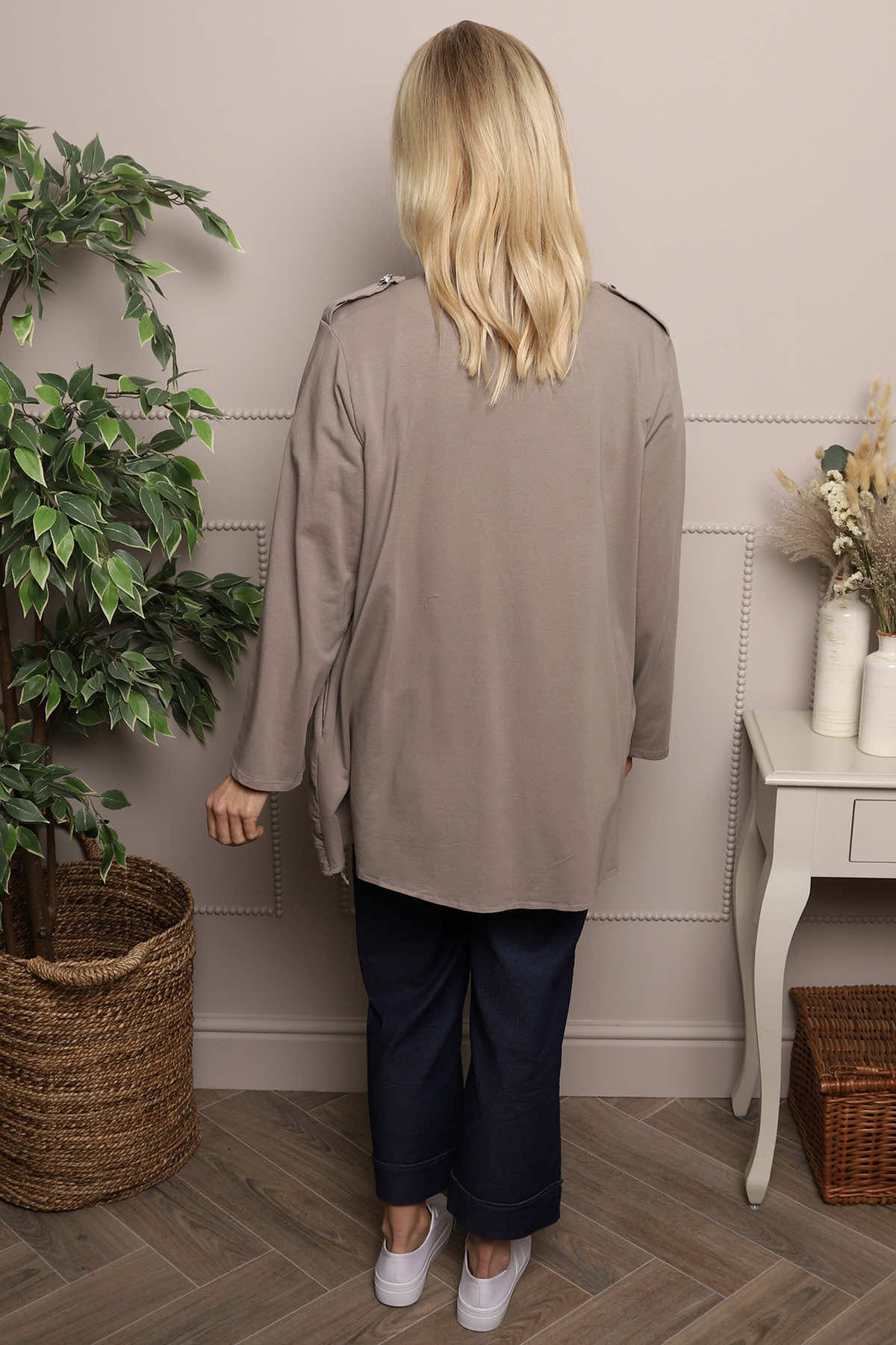 Gatwick Jersey Jacket Mocha
