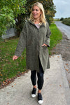 Clara Coat Khaki