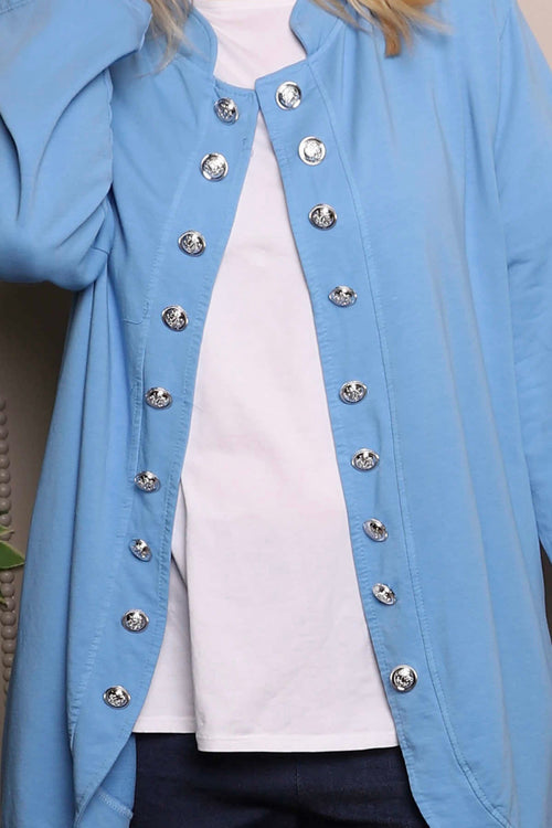 Gatwick Jersey Jacket Powder Blue - Image 3