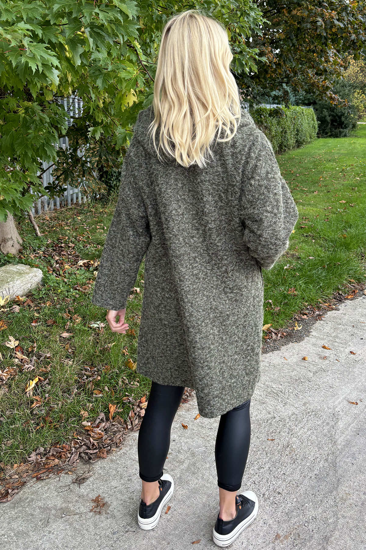 Clara Coat Khaki