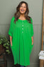 Claire Cotton Dress Green