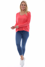 Basic Sweat Coral Coral - Basic Sweat Coral