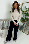 Sevanna Wide Leg Trouser Black