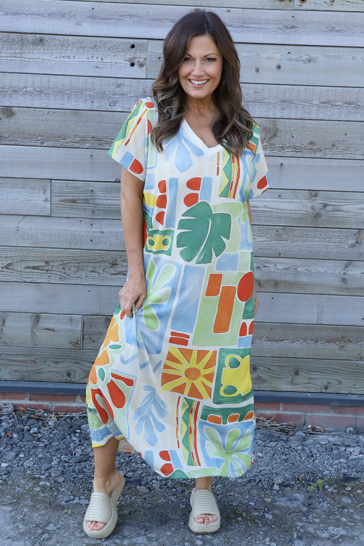 Marrakech Print Dress