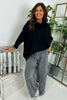 Sevanna Wide Leg Trouser Mid Grey