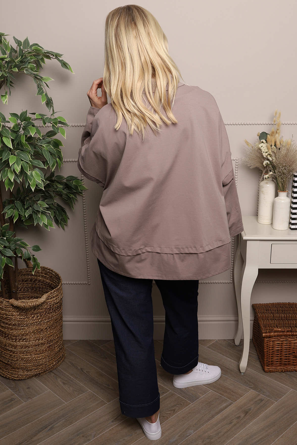 Anais Cotton Jacket Mocha