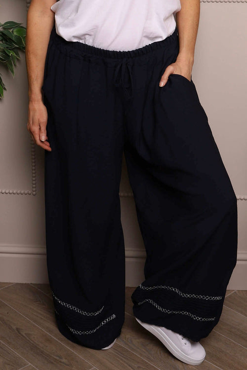 Kiki Trousers Navy - Image 2