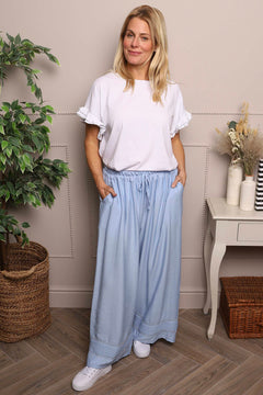 Kiki Trousers Powder Blue