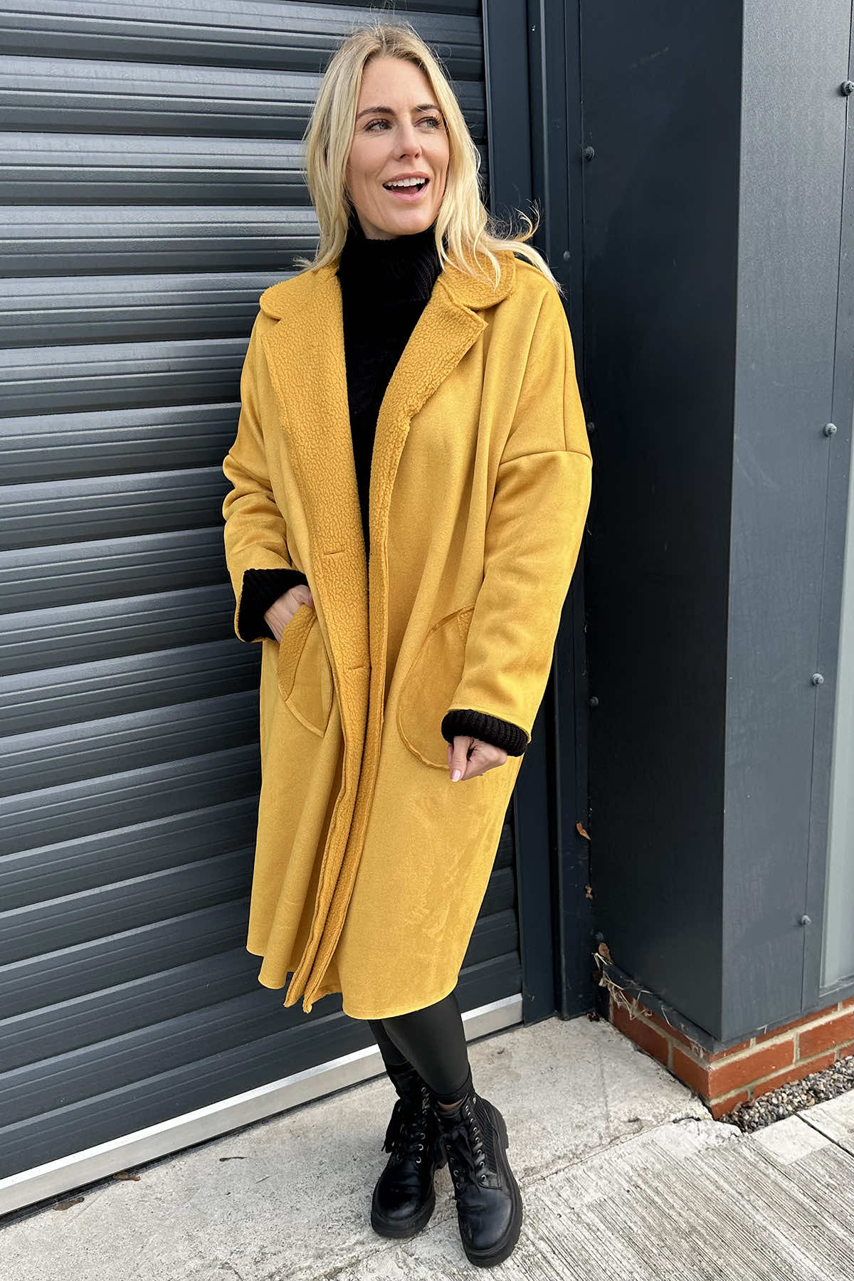 Roxy Coat Yellow