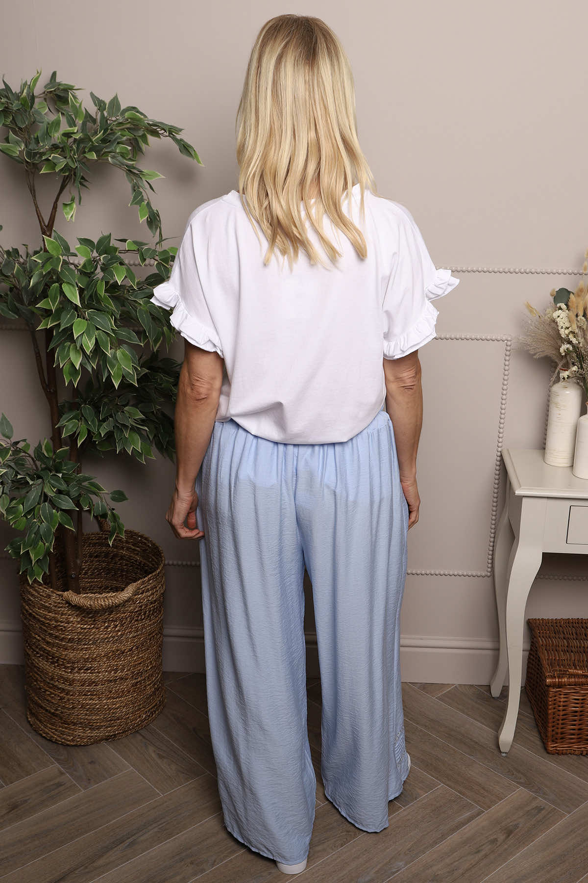 Kiki Trousers Powder Blue