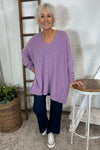 Madelyn Knitted Jumper Lilac