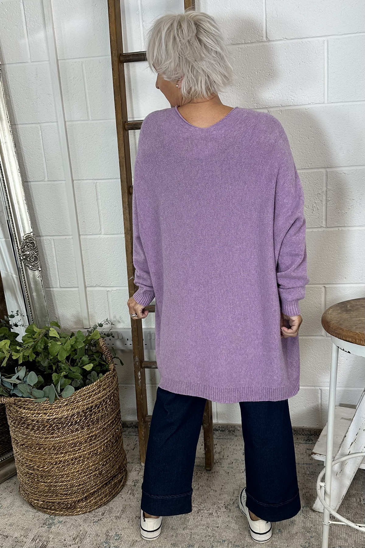 Madelyn Knitted Jumper Lilac