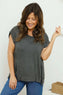 Catrin Top Marl Charcoal