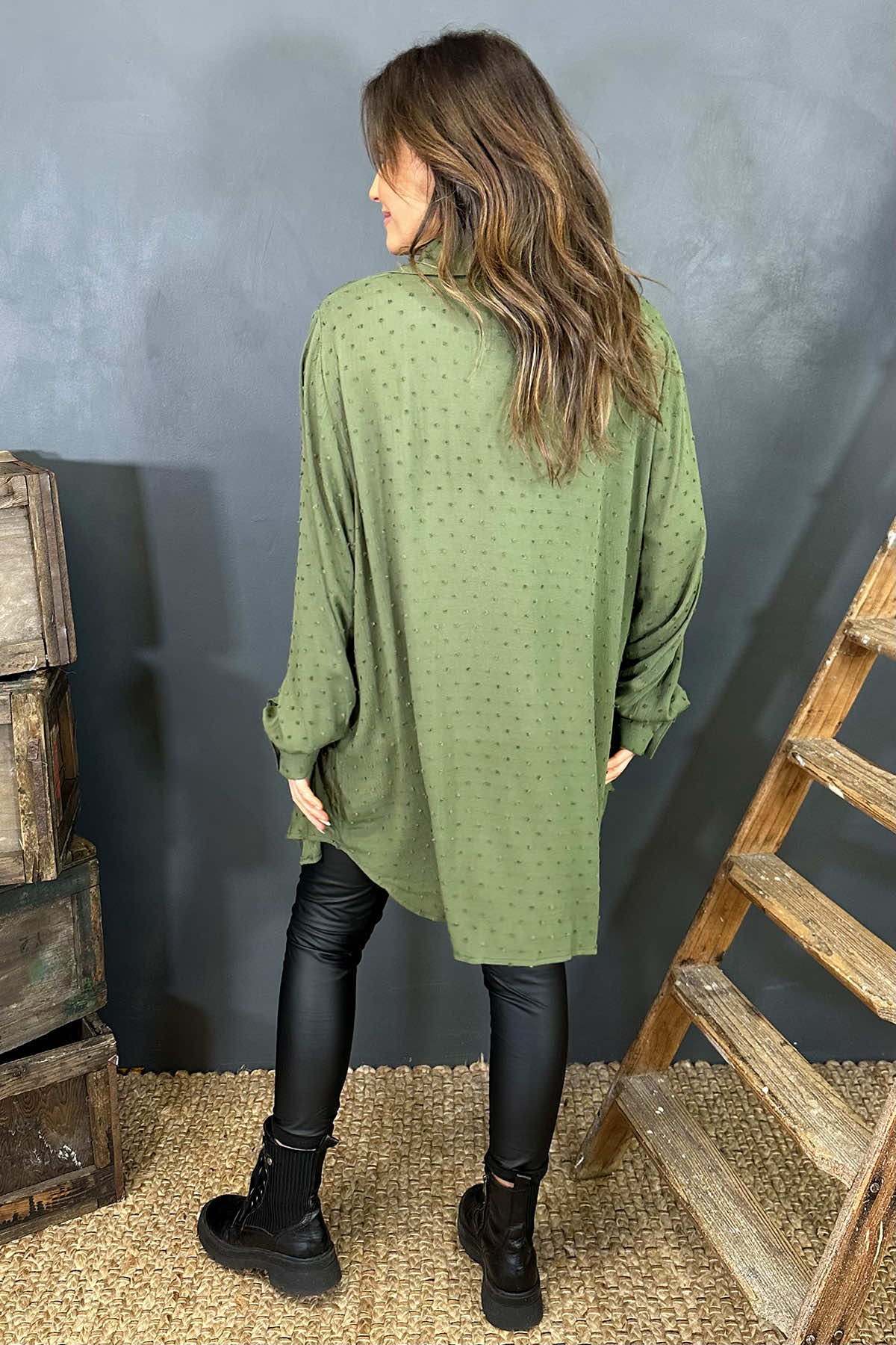 Eleanor Blouse Khaki