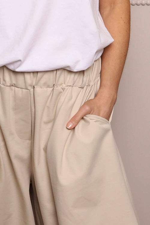 Nanine Cotton Trousers Stone - Image 3