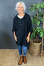 Jada Hooded Top Black