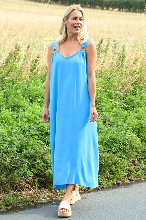 Fiona Strap Dress Kingfisher - Image 2
