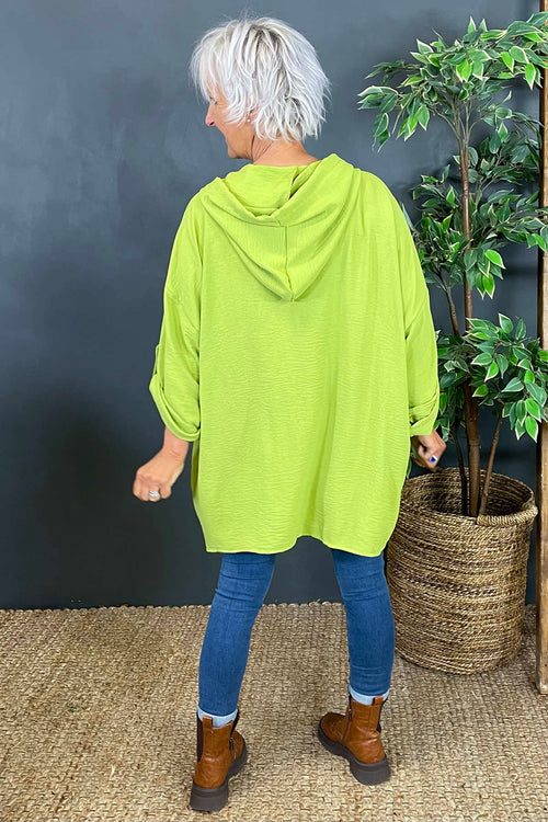 Jada Hooded Top Green - Image 4